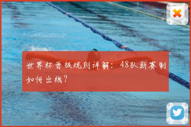 世界杯晋级规则详解:48队新赛制如何出线?